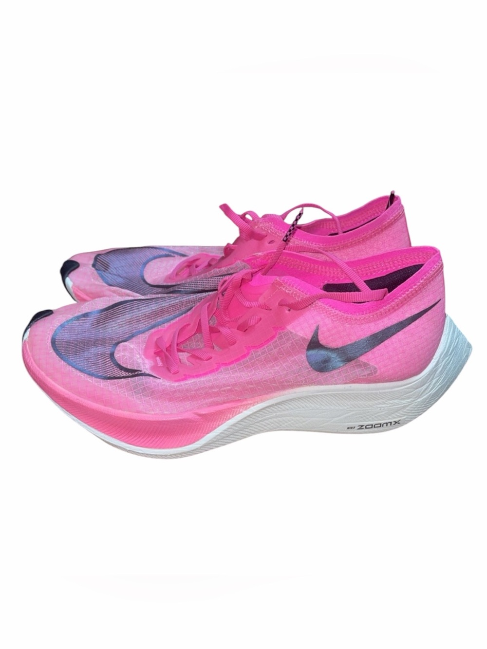 2019 Nike ZoomX Vaporfly Next% Pink Blast AO4568-600 Running Shoes Mens Size 8.5